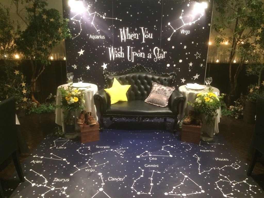 星座 星空 テーマ ウェルカムスペース セット