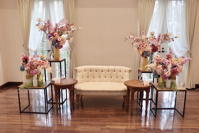 39,800円結婚式装花コスパがいい格安レンタル高砂装飾 - 結婚式の花の