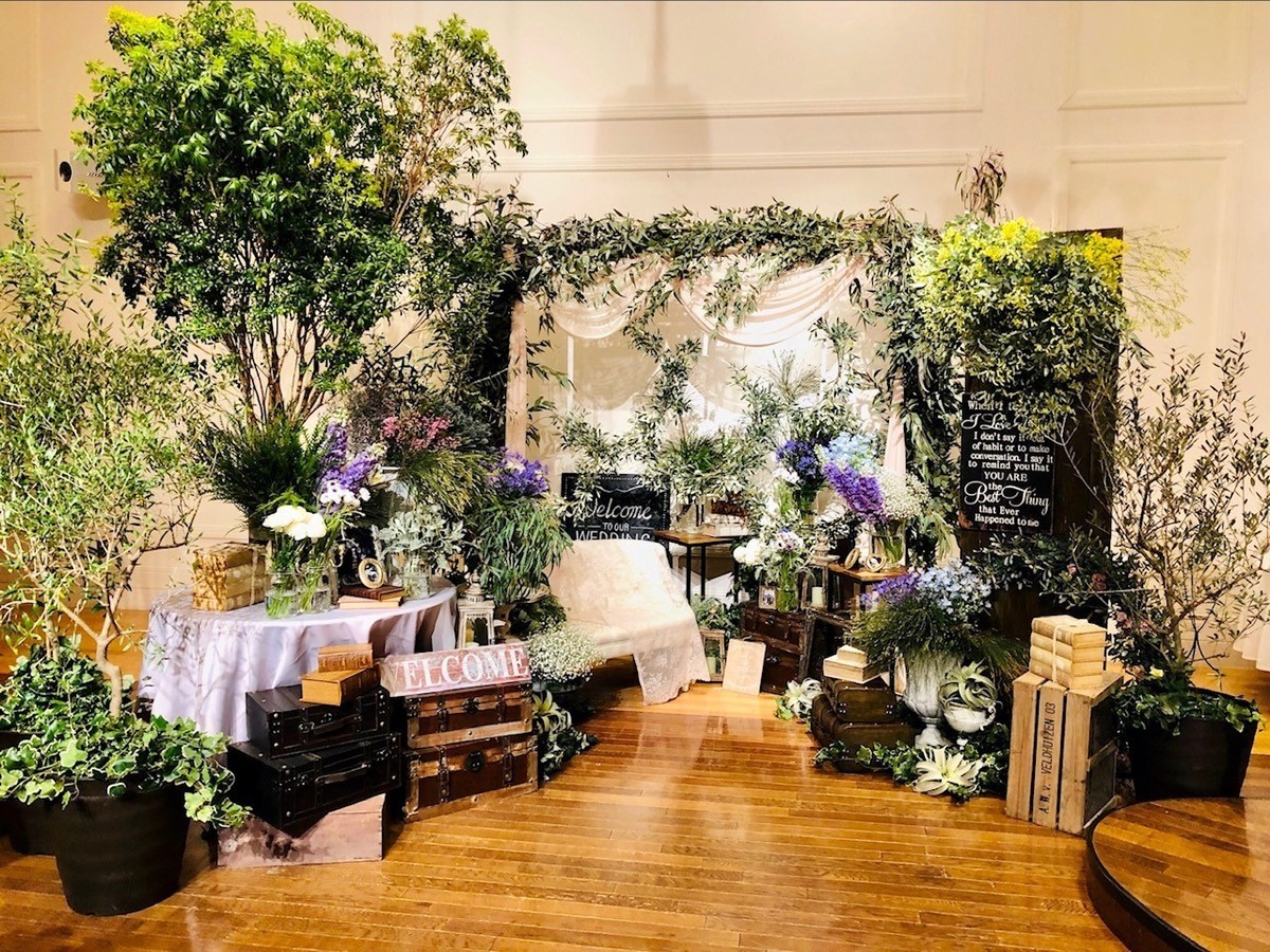 オリジナルウェディング フラワー専門店 花屋福太郎 イベント装飾 結婚式の花の専門店 東京 横浜 さいたま対応 花屋福太郎